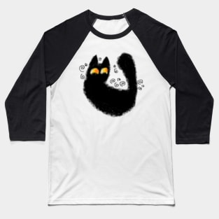 Excited Cat MS paint Baseball T-Shirt